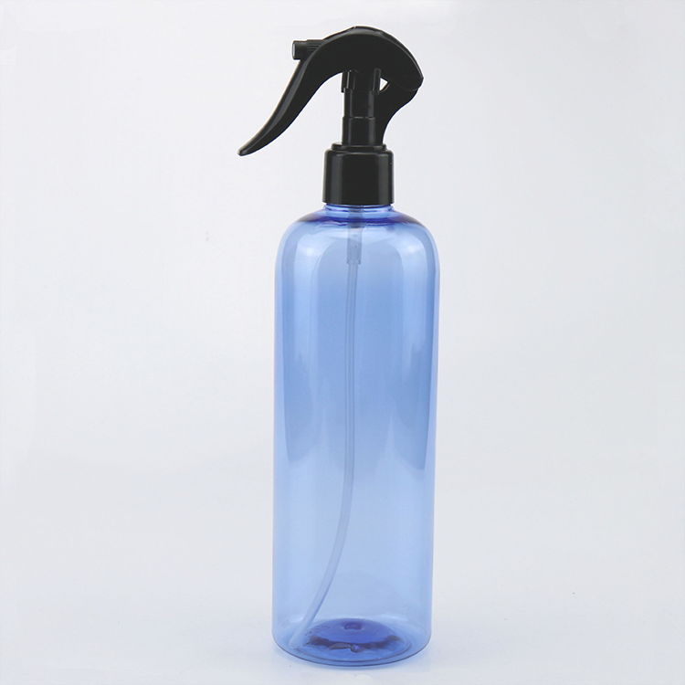 100ml 200ml 300ml 500ml Plastic Round Shape Cleaning Bottle with Trigger Spray Head