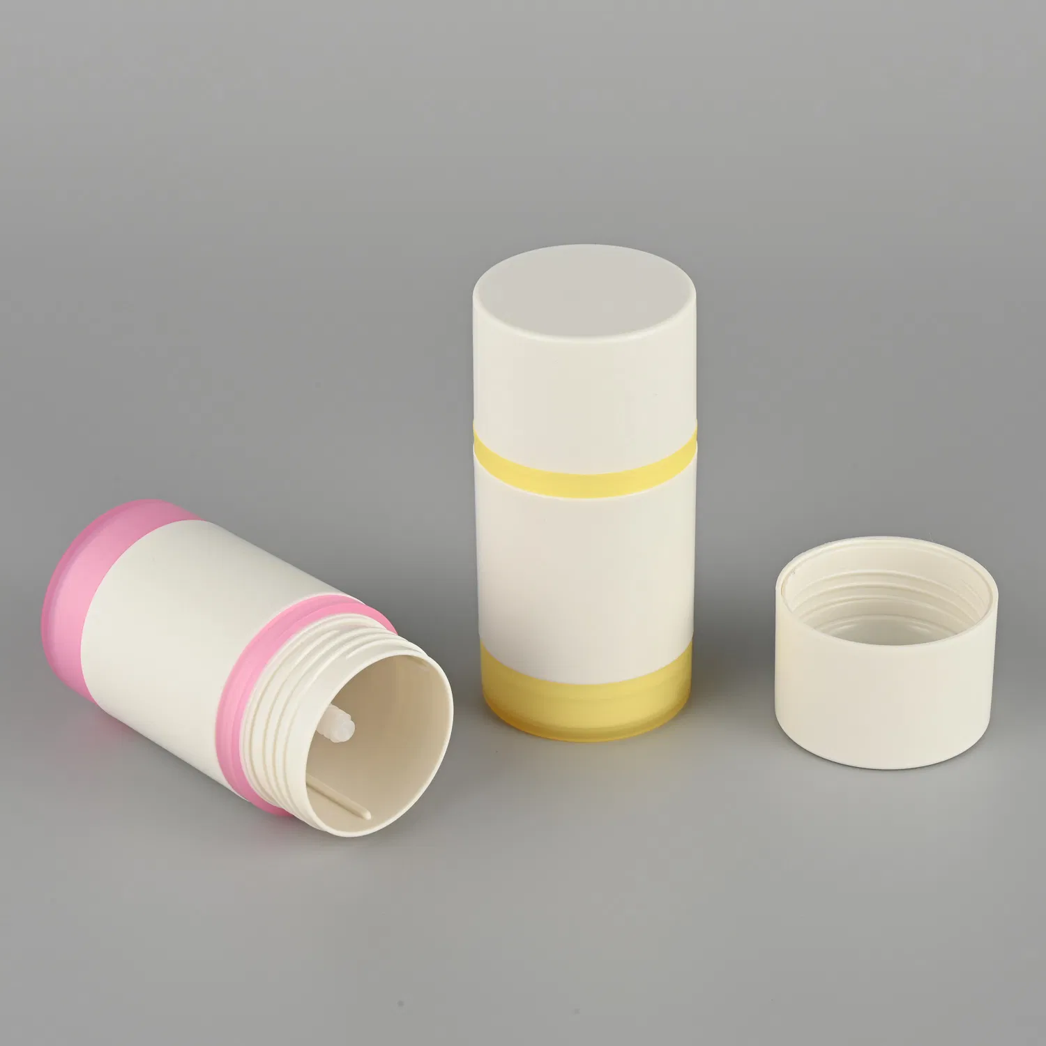 Roll on Plastic Bottle PP Deodorant Empty Bottle Lipstick Balm Bottle for Cosmetic Packaging