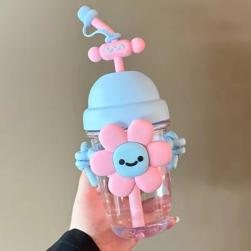 Cute Girls Drinking Cup