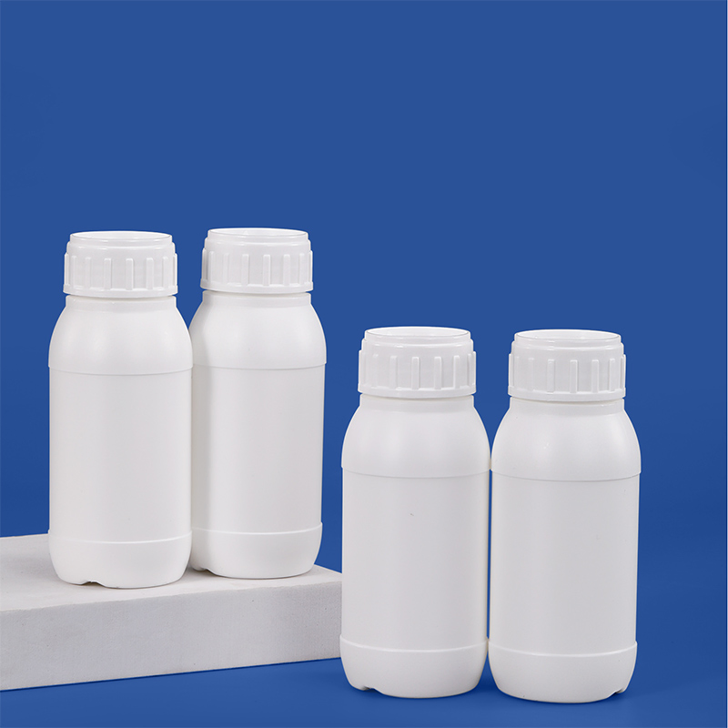 Wholesale White 1L Pesticide Bottle HDPE &amp; EVOH Plastic Multi Layer Barrier Bottle Coex Bottle with Screw Cap for Agrochemical Packaging