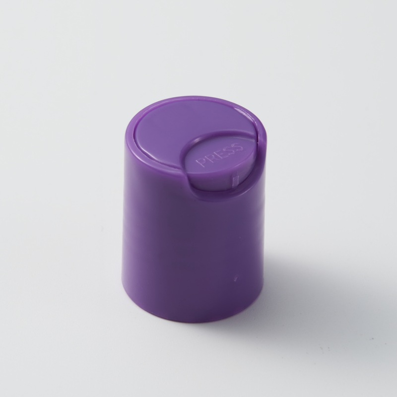 Smooth Surface 20-415 Lid Plastic Disc Top Press Top Cap for Bottle
