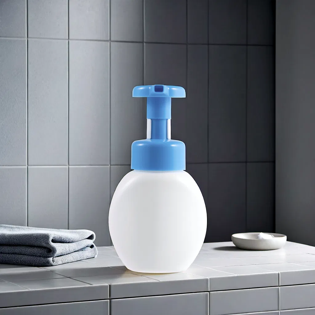 43mm 200ml Foam Bottle HDPE Bottle Plastic Bottle with Foam Pump