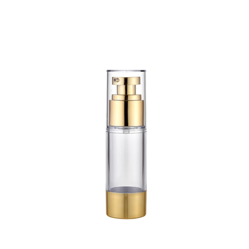 Wholesale Gold as Plastic Airless Cosmetic Bottle Recyclable