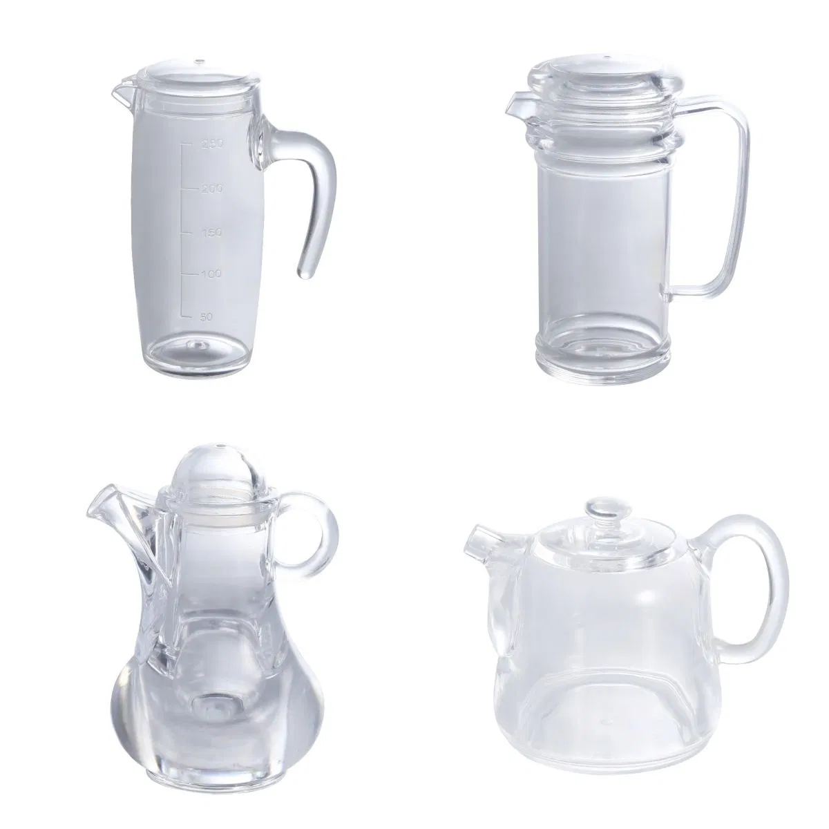 High Quality Transparent Plastic Sauce/Oil/Vinaigrette/Soy Sauce Bottles