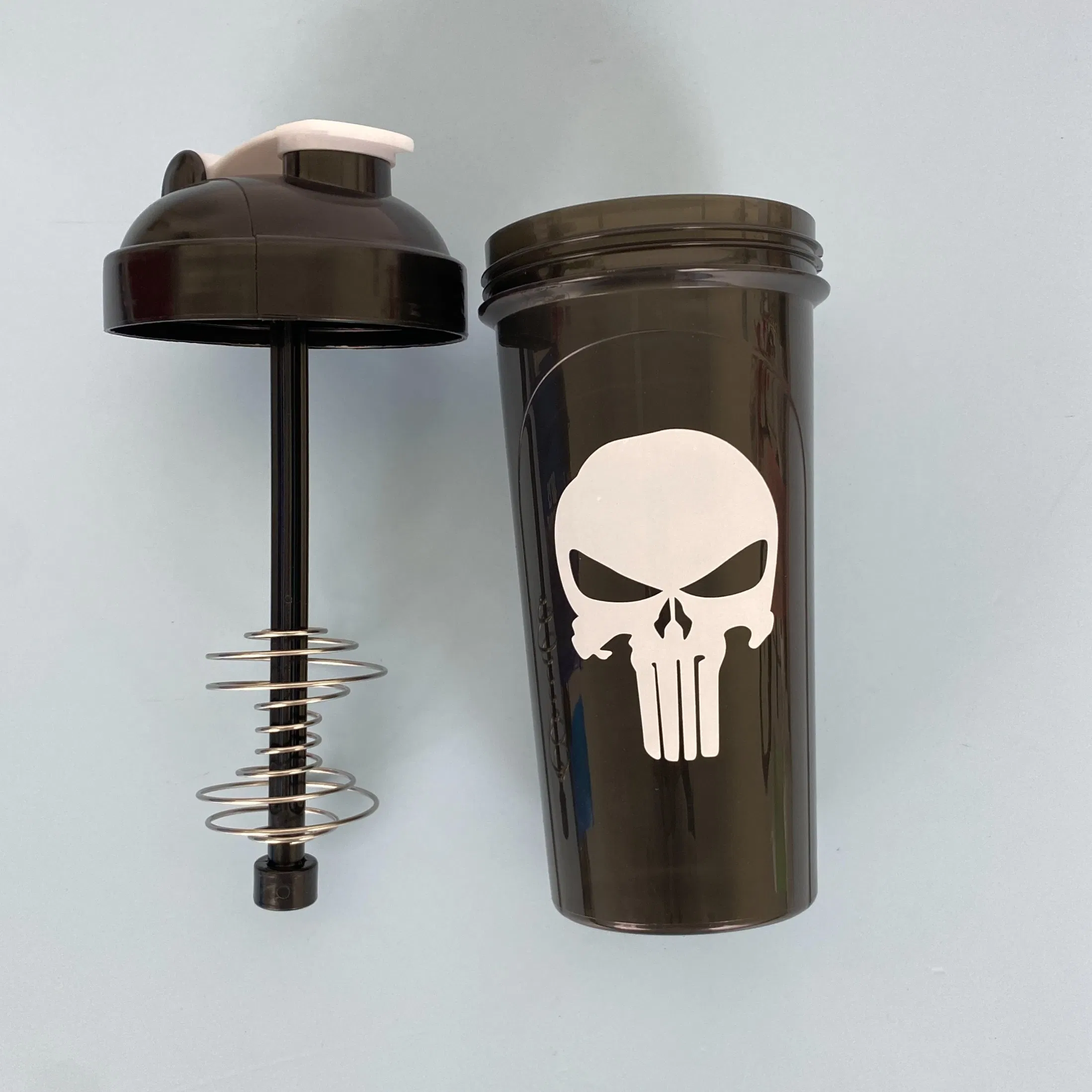 Plastic Water Bottle Protein Powder Shaker Cup for Gym Fitness