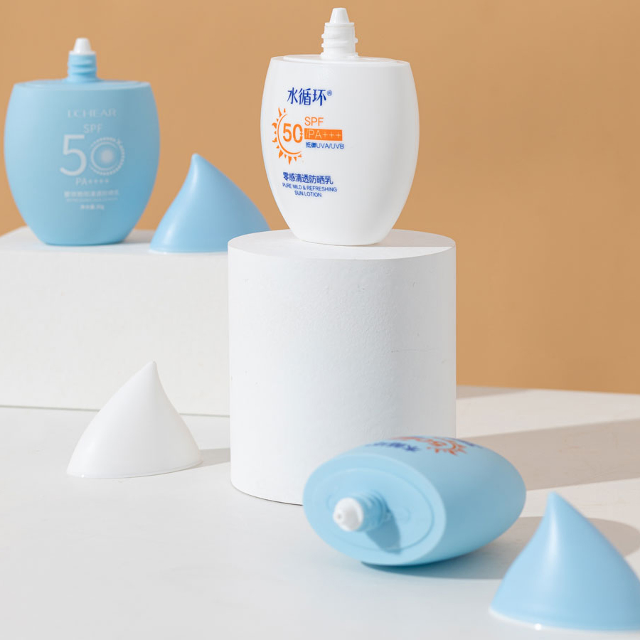 Price Competitive 50g Plastic PP Squeeze Bottle for Cosmetic Moisturizing Lotion Container Facial Cleanser