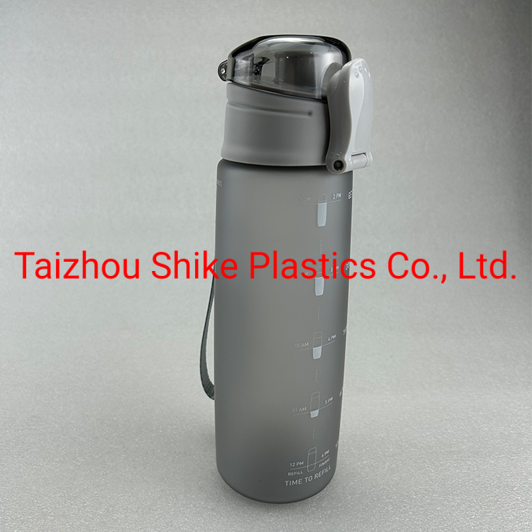 Eco Friendly New Tritan Plastics Recyclable Factory Sports 1L Motivational Water Bottle