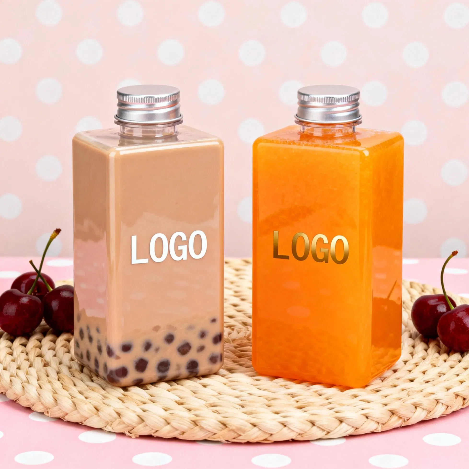 Fast Shipping Bulk Plastic Juice Bottle Reusable Transparent Bulk Beverage Containers
