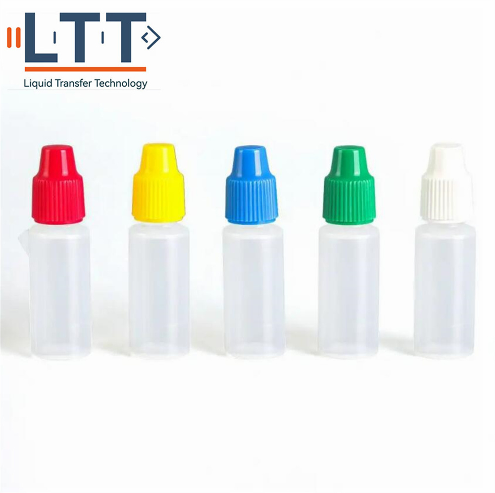 3ml 5ml 10ml 20ml 30ml Disposable Eye Drop Bottle Custom Translucent Plastic PE Squeeze Oil Dropper Bottle