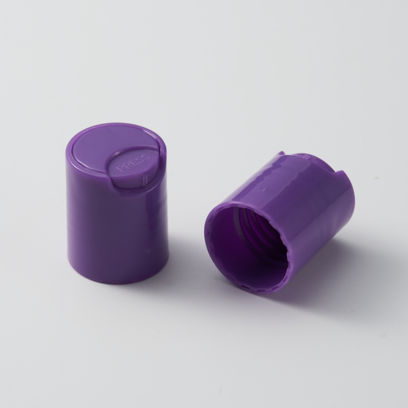 Smooth Surface 20-415 Lid Plastic Disc Top Press Top Cap for Bottle