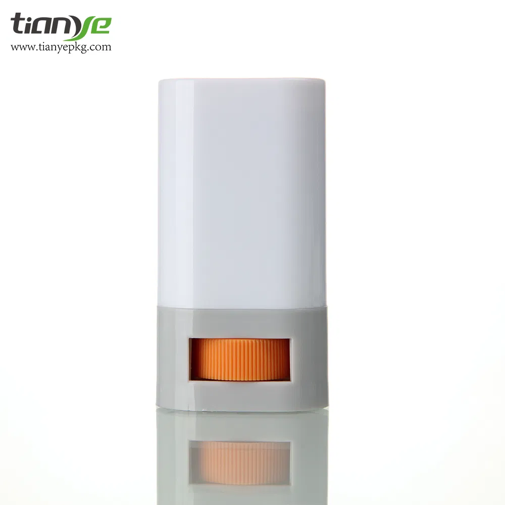 15ml Recyclable PP Oval Empty Container Lip Balm Bottle Plastic Packaging Deodorant Stick Blush Cream