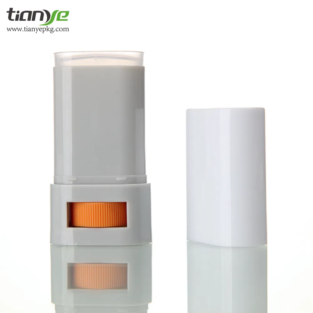 15ml Recyclable PP Oval Empty Container Lip Balm Bottle Plastic Packaging Deodorant Stick Blush Cream