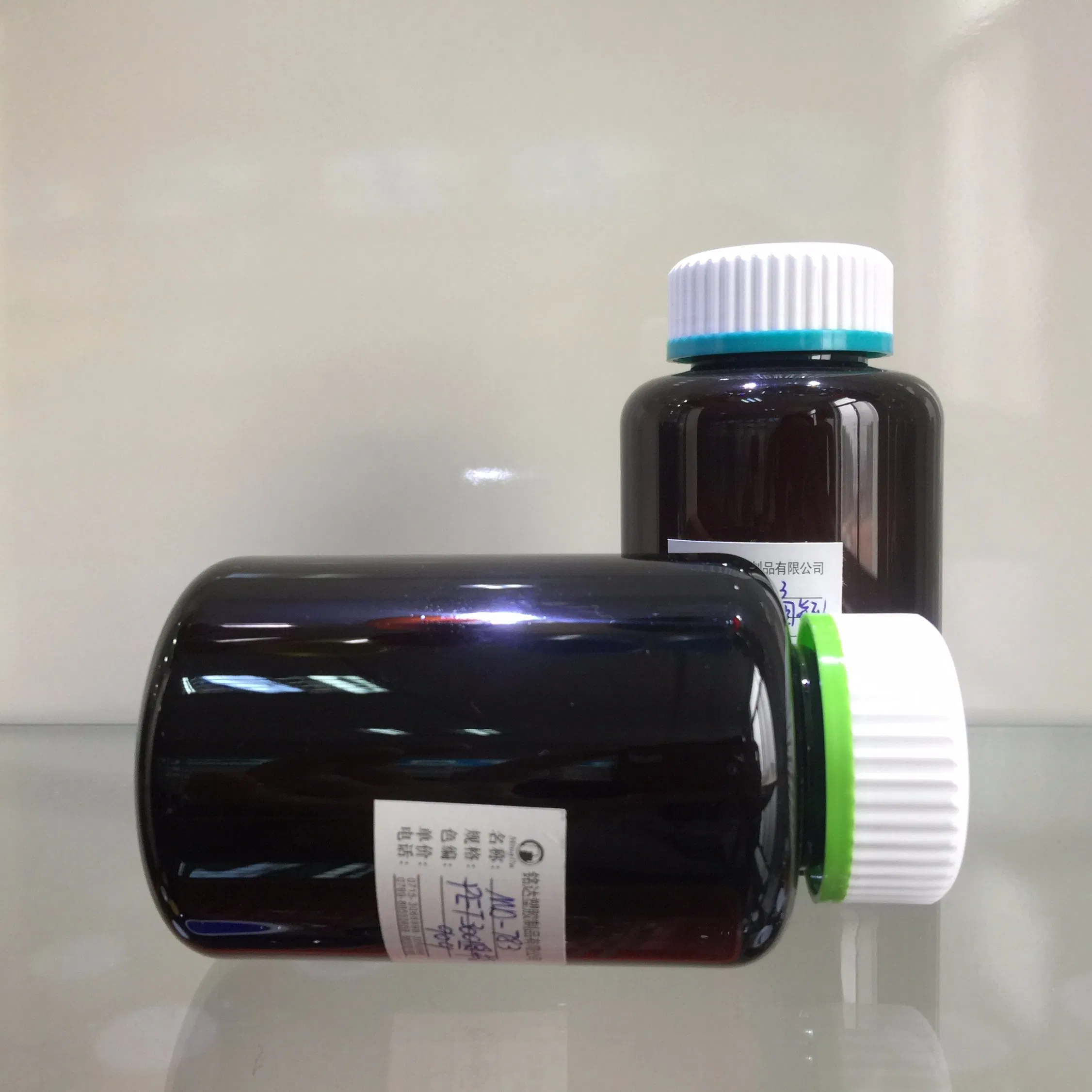 Manufacture MD-080 300cc Pet/HDPE Food Grade Plastic Bottle Medicine Tablet Jar Packaging