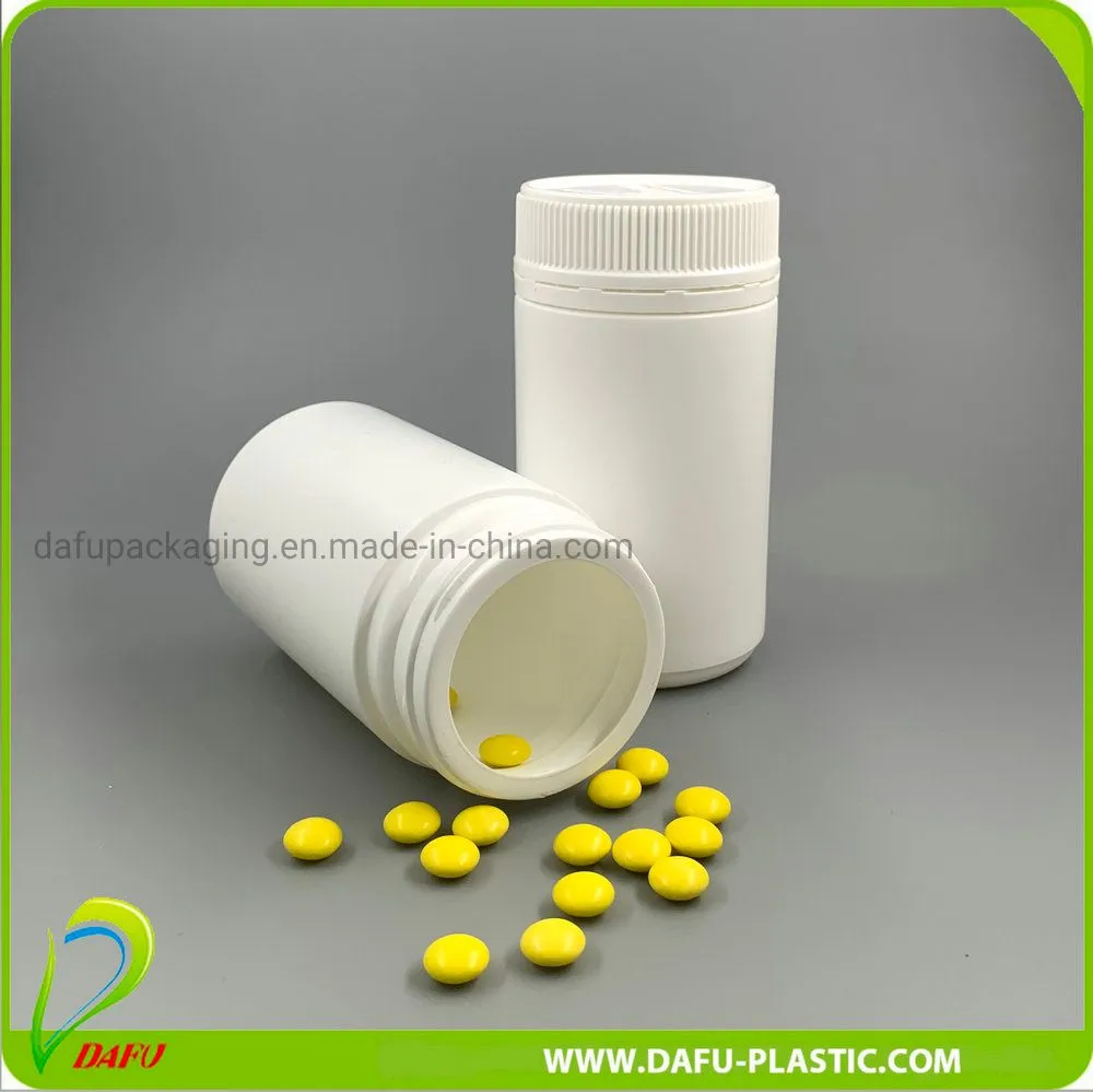 HDPE Plastic Tablet Pill Bottle