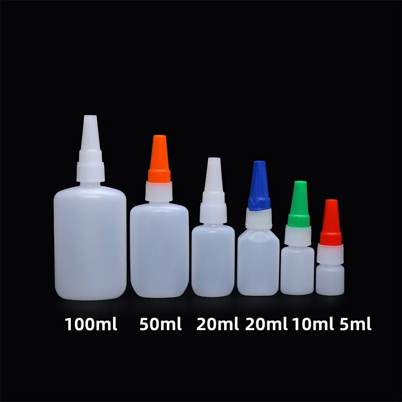 Empty Super Glue Plastic Bottle