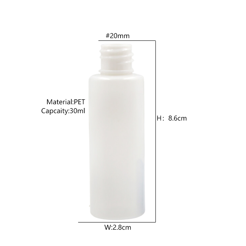 30ml Disinfect Alchohol Plastic Water Sprayer Bottle Reusable Fine Mist Spray Bottle