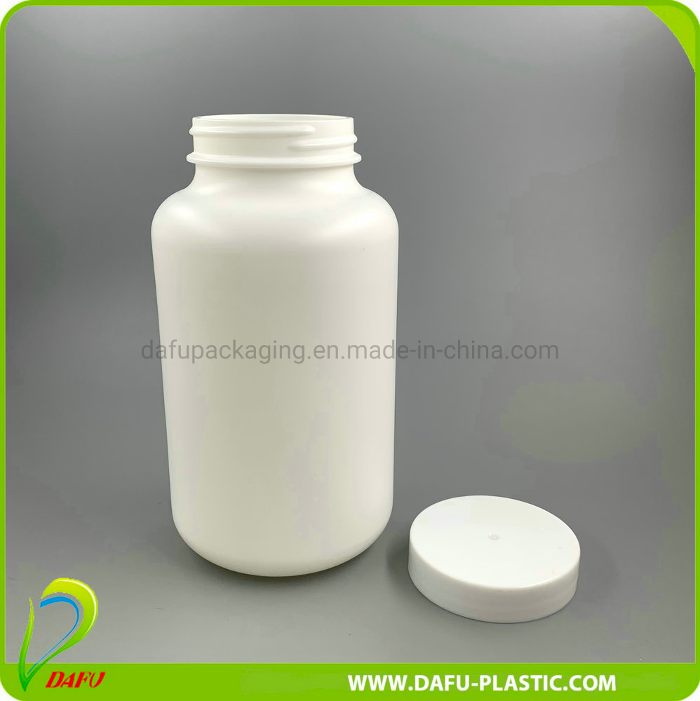 Plastic Products HDPE 500ml Pill Tablet Vitamin Bottle with Cap