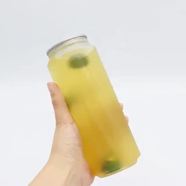 400ml 500ml 600ml Disposable Plastic Pet Bottle for Juice