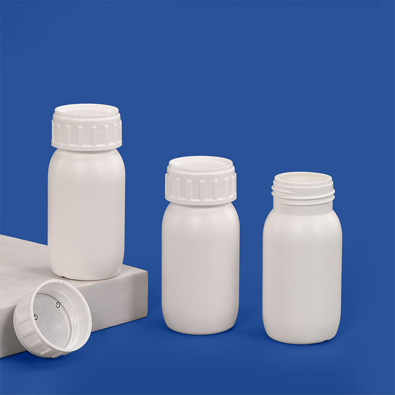 White Plastic Coex Bottle Screw Cap Leak Proof Reusable Portable Empty Container Coex Bottle