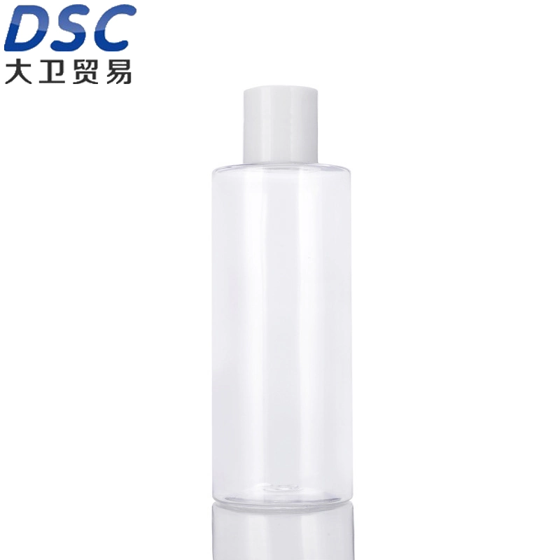 Pet Clear Cylinder Bottle Squeeze Bottles Refillable Dispensing Bottles Plastic Clear Bottle