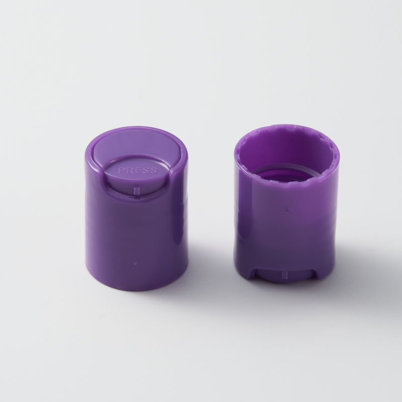 Smooth Surface 20-415 Lid Plastic Disc Top Press Top Cap for Bottle