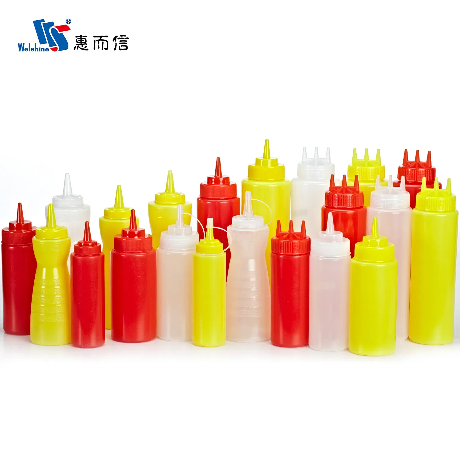 Kitchen Accessories Plastic Food Storage Container Soft Squeeze Sauce Dispenser Bottles