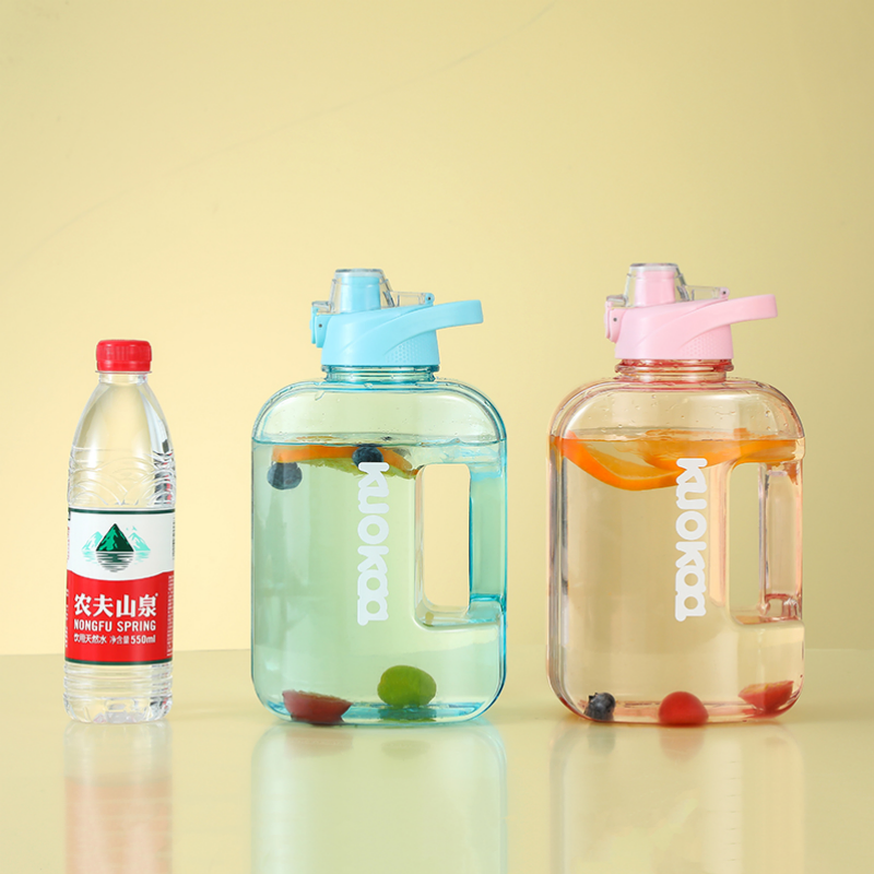 Printable Logo Plastic Water Bottle with Custom Packaging Solutions