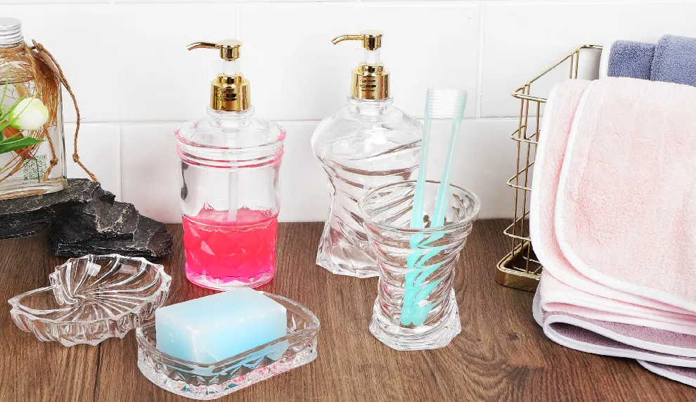 Glass Hand Wash Bottle