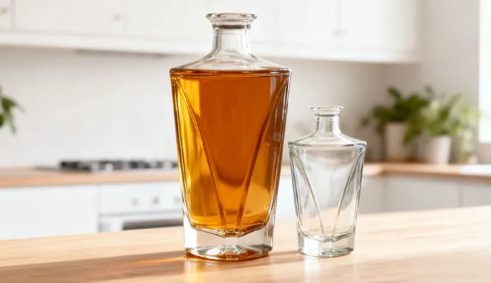 Glass Bottle Detail 1