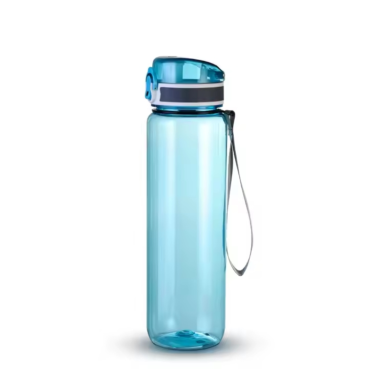 1L 1000ml Recycled Plastic Water Bottle BPA Free Drinking Bottle