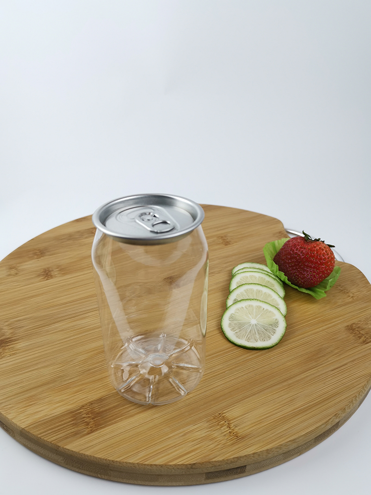 500ml Food Grade Square Plastic Juice Coffee Bottles for Tea Packaging