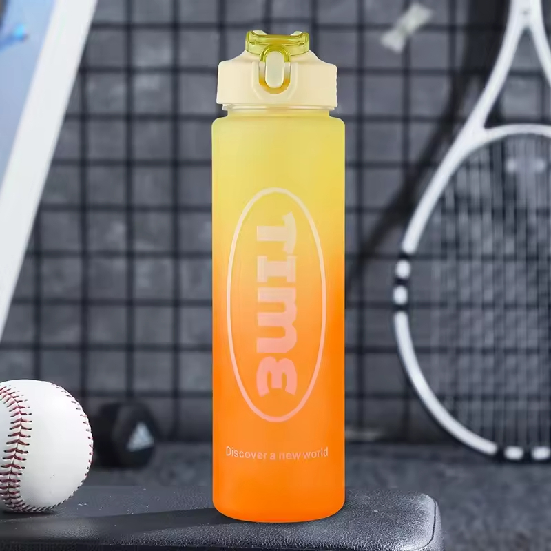 32 Oz Sports Water Bottle with Leak Proof Flip Top Lid BPA Free Tritan Reusable Plastic for Gym and Outdoor