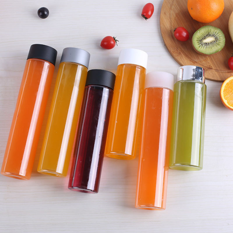 800ml 1000ml Voss Plastic Water Bottles for Cold Juice Cold Coffee Bottle