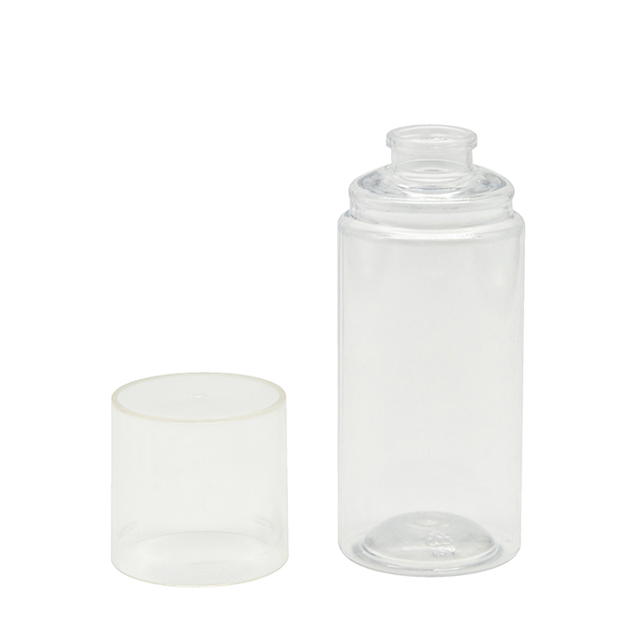 Custom Design Colored 80ml100ml120ml Pet Cylinder Shape Fine Mist Spray Plastic Bottle for Perfume