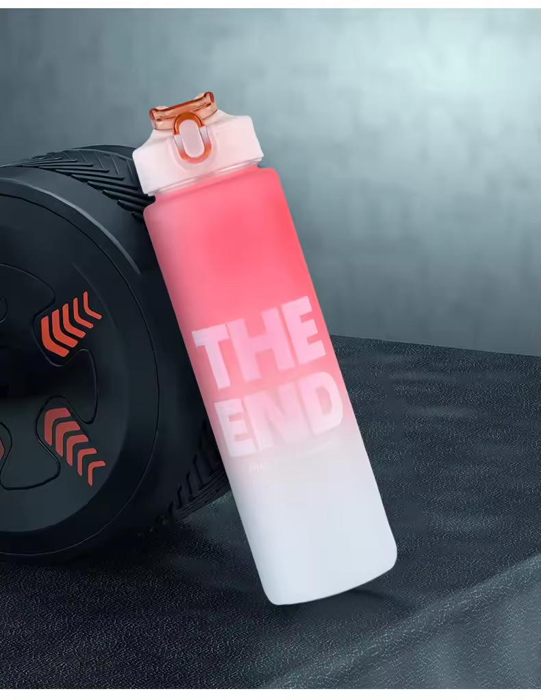 32 Oz Sports Water Bottle with Leak Proof Flip Top Lid BPA Free Tritan Reusable Plastic for Gym and Outdoor