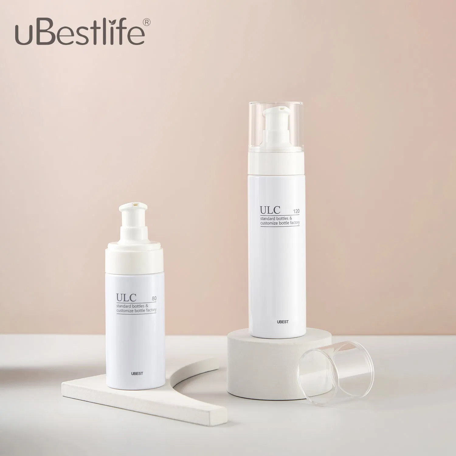 Ulc 50ml-150ml OEM ODM Custom Color Recyclable Plastic Cosmetic Spray Lotion Bottle for Skincare Toner Serum Hair Oil