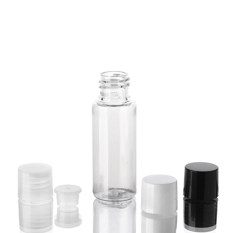 Pet Clear Cylinder Bottle Squeeze Bottles Refillable Dispensing Bottles Plastic Clear Bottle