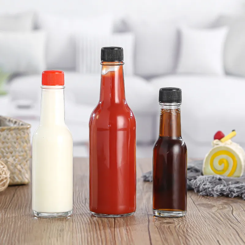 Glass Sauce Bottle