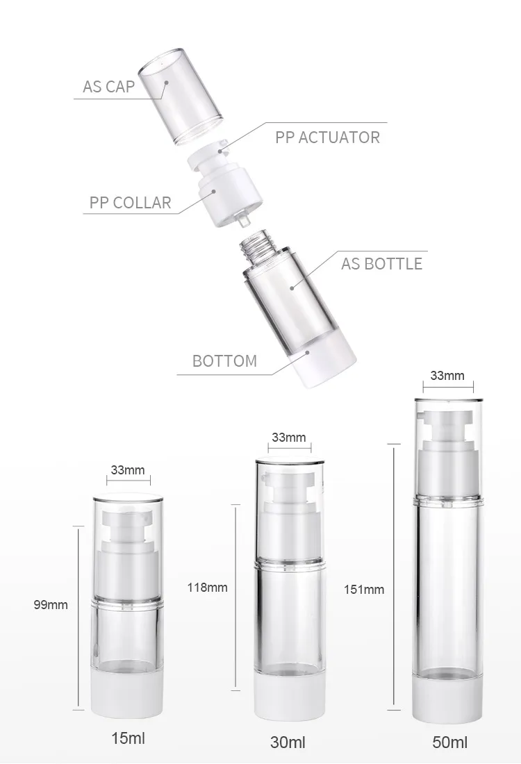 Airless Cosmetic Bottle 4