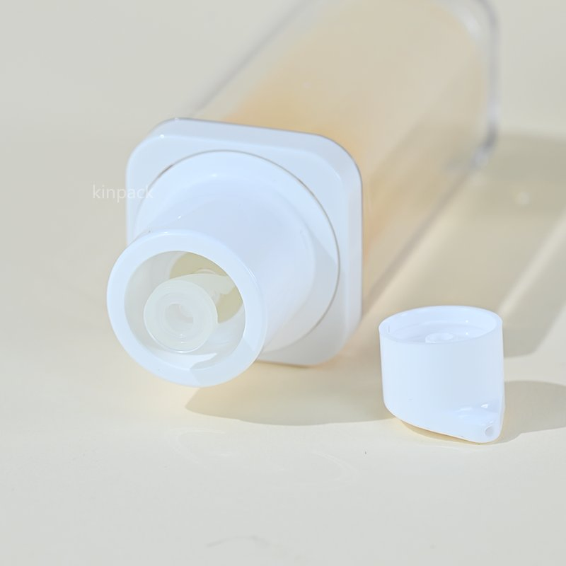 Kinpack Durable Replaceable Empty 15ml 30ml 50ml Plastic Airless Lotion Pump Sprayer Bottle