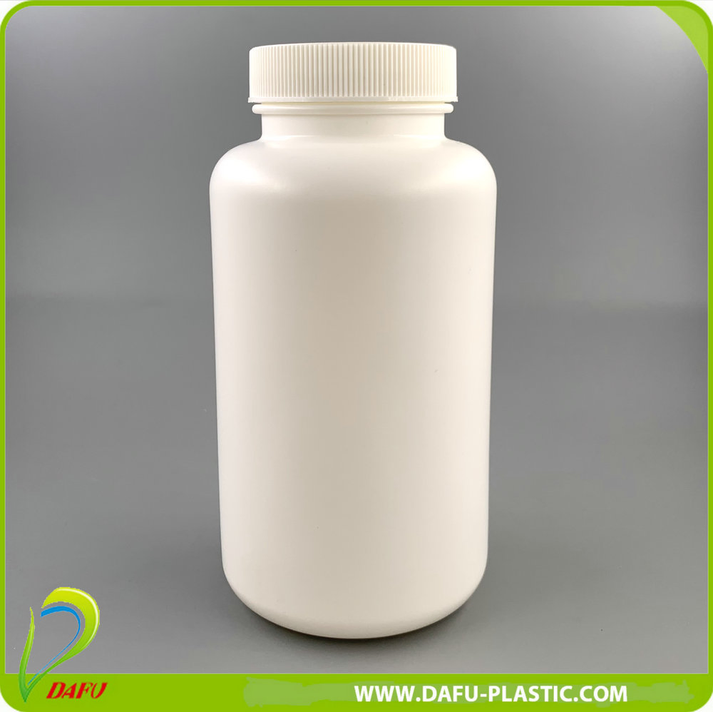 Pharmaceutical Capsule Tablets Packaging HDPE Natural Health Supplement Plastic Bottle with Cap