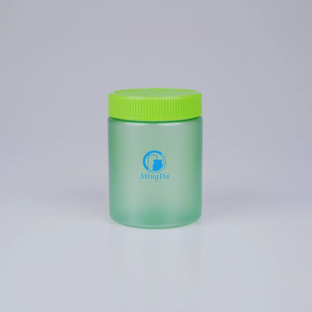 380ml Pet Bottle Wide Mouth Transparent Color Jars for Food Packaging