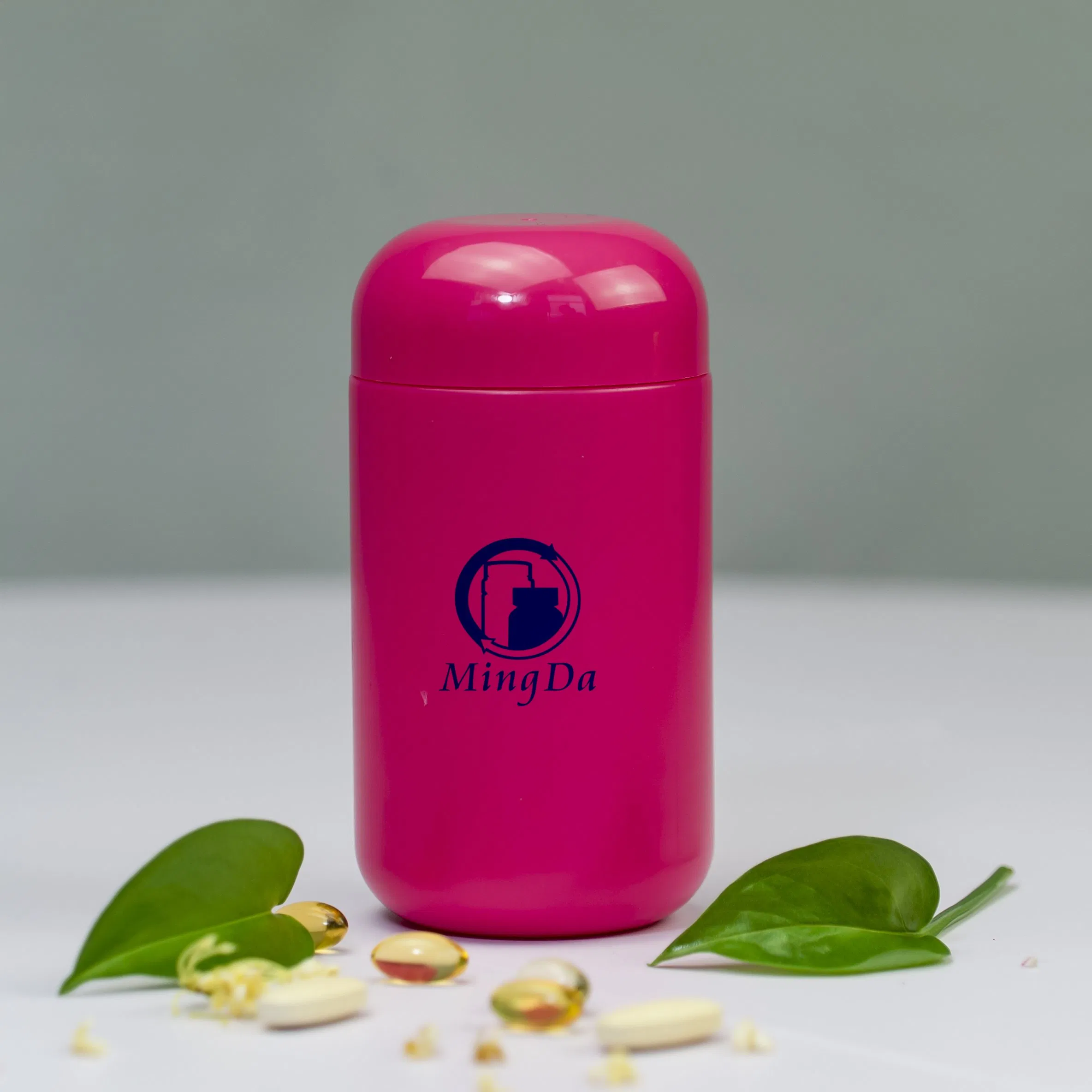 300ml/230ml/170ml/550ml HDPE New Design Plastic Packaging Round Bottle Supplier for Capsule/Tablet/Softgel Supplement