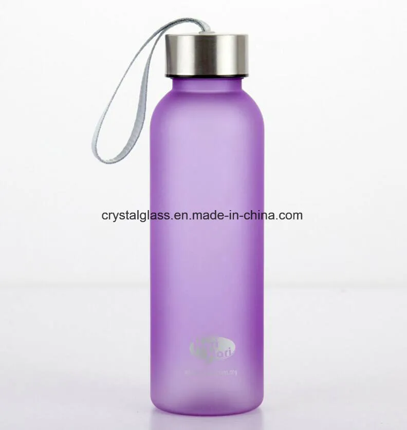 Frost Colored Plastic Water Juice Beverage Bottle