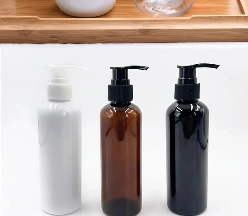 Plastic Frosted Bottle