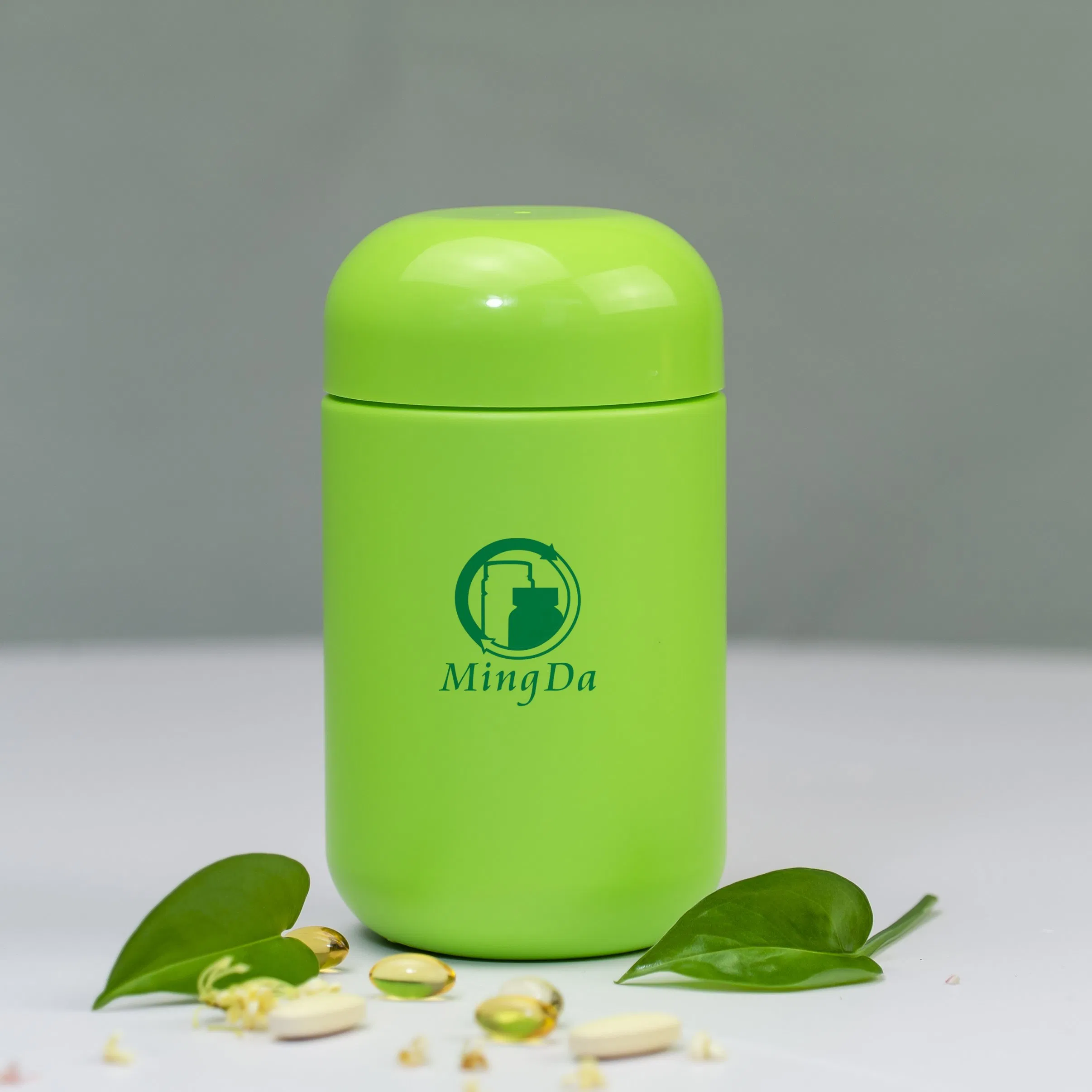 300ml/230ml/170ml/550ml HDPE New Design Plastic Packaging Round Bottle Supplier for Capsule/Tablet/Softgel Supplement