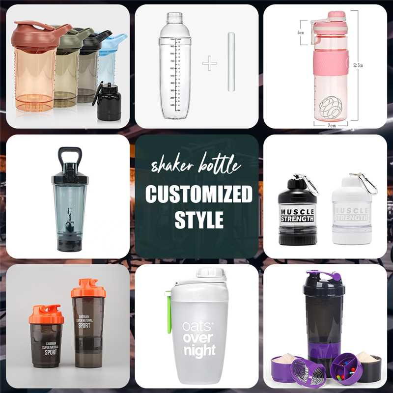 Eco Friendly BPA Free 24oz Plastic Electric Protein Shaker Bottle USB Rechargeable Shake Cup for Gym Sport