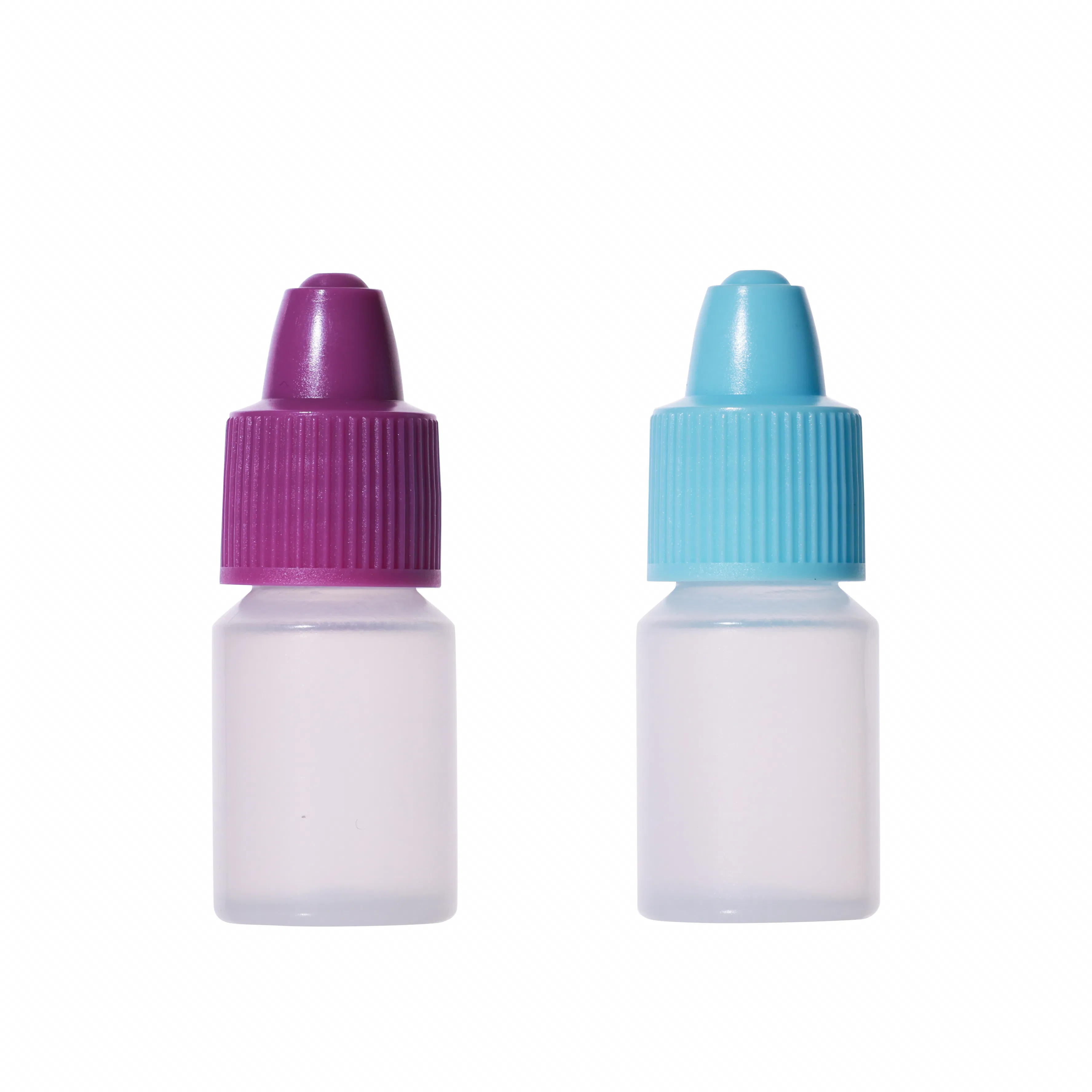 5ml Disposable Eye Drop Bottle Custom Translucent Plastic PE Squeeze Oil Dropper Bottle