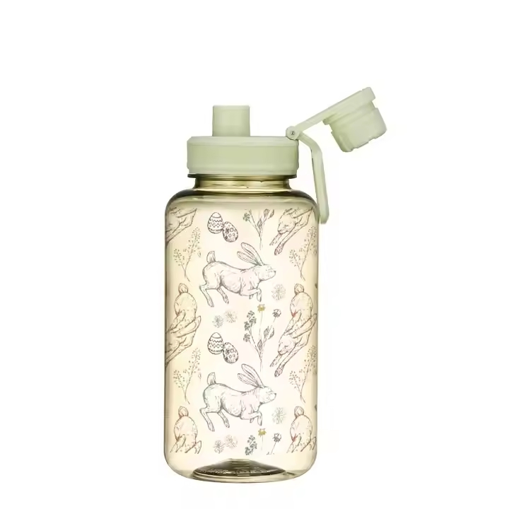 Cheap Sport Drinking Clear Bottles with Custom Logo Plastic Water Bottle