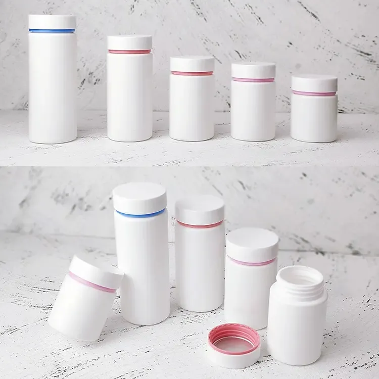 Plastic Pill Medicine Bottles